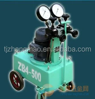Prestressed Concrete Oil Pump For Post Tension Hydraulic Jack