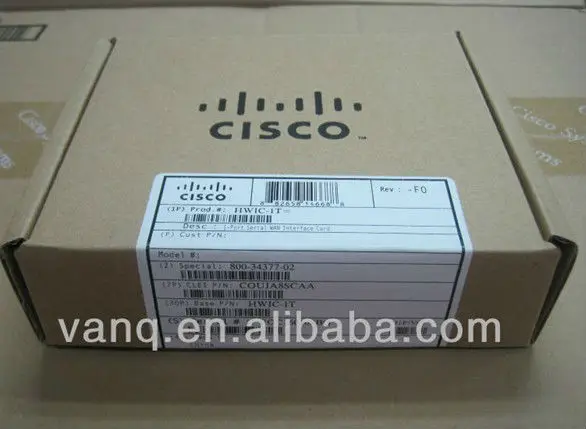 новые и запечатанные cisco hwic- 1t mudule карты для маршрутизатора
