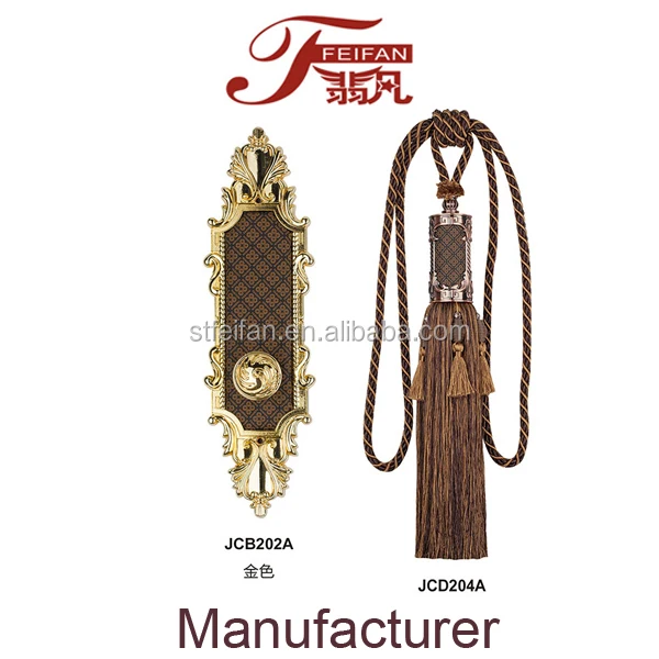 
JCB202A window curtain tieback curtain hook tassels tieback 
