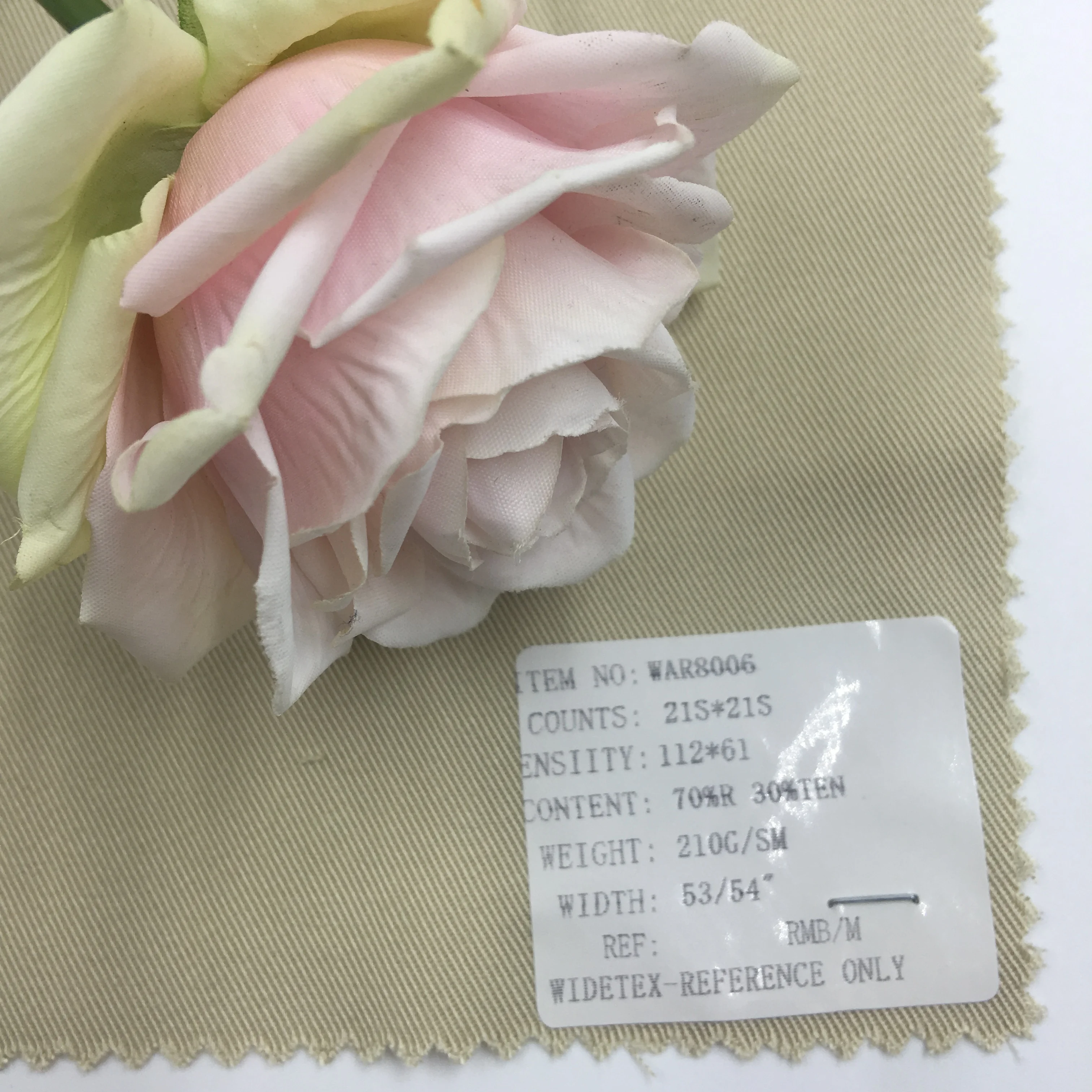 Оптовая продажа Lenzing proviscose 21С 3/1 саржа 210GSM Тенсел и вискоза смешанные ткани на твердом, так и с принтом