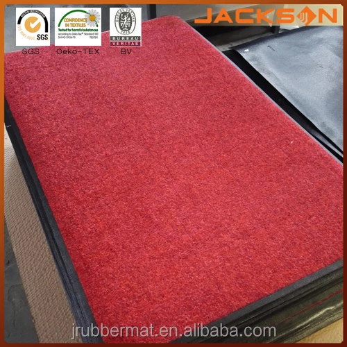 Custom Red Floor Mat Carpet For Hotel
