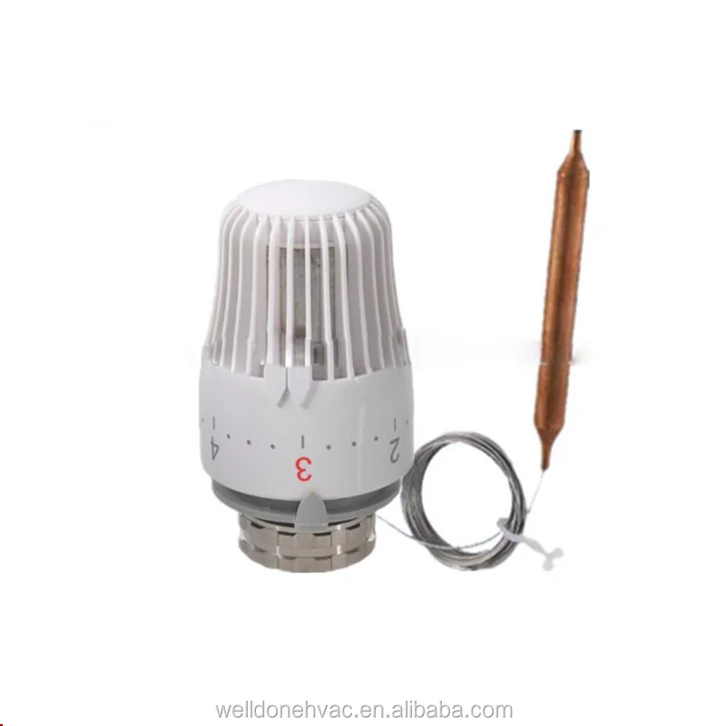 Сістэма падлогавага ацяплення воску 12volt М28 * 1,5 нітка электрычны прывад цеплавога