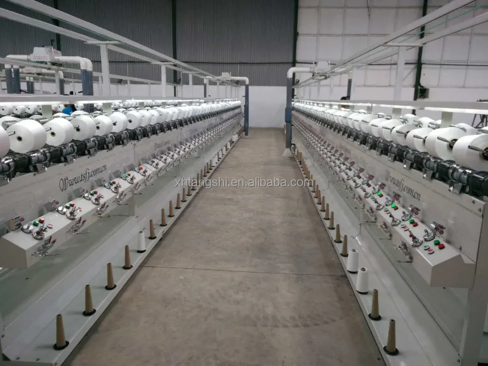 
Need to wax/waxing hard/tight cotton yarn winding machine textile machinery factory 