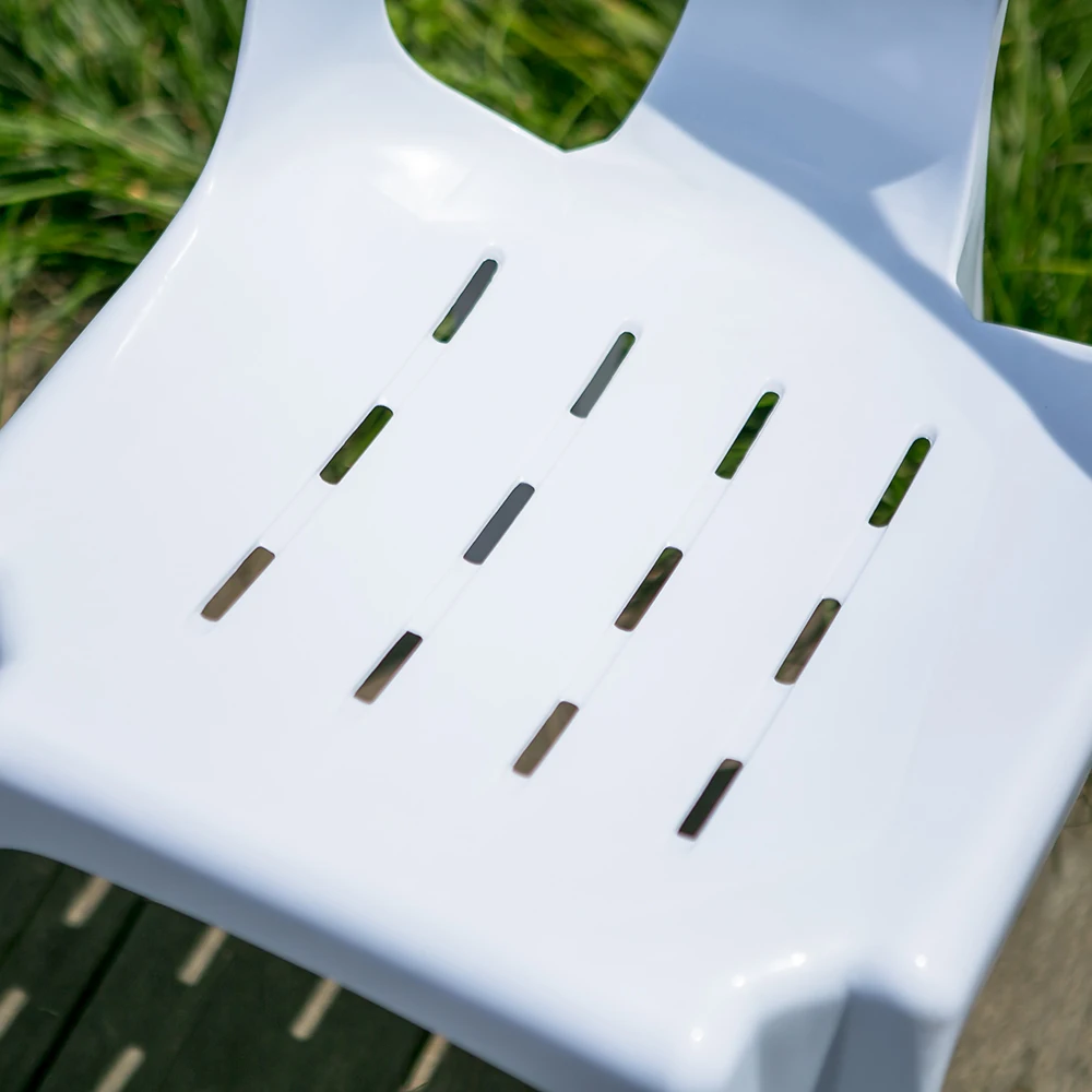 Hot sale plastic tea tables and chairs used for restaurants