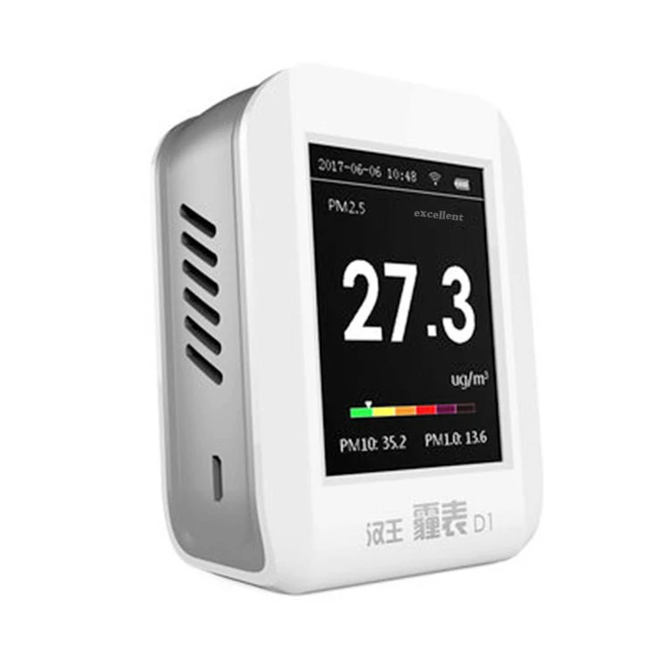 
Indoor Air Quality Detector Gas Portable PM 2.5 Monitor Air Pollution Meter 