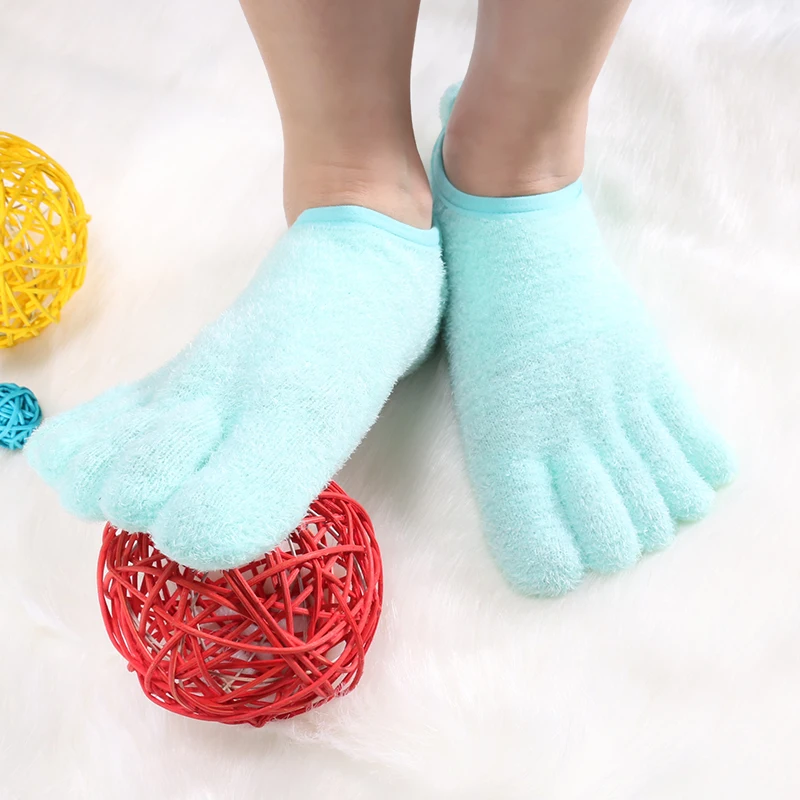 toe sock,gel moisture sock for foot care