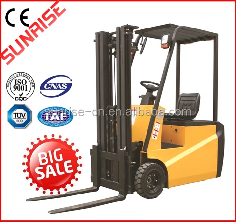 700kgs 1.5-1.8ton мини-Электрический вилочный погрузчик