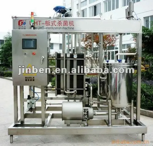 
Factory UHT juice milk plate type sterilization machine sterilizer 