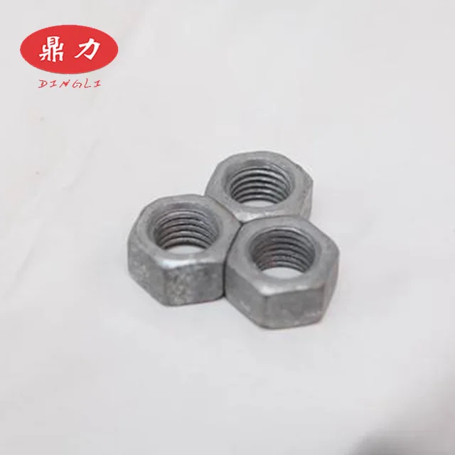 Хорошее качество профессиональная Гайка с шестигранной головкой класса HDG 4 8/6 8/8 8 DIN934 стандартная гайка