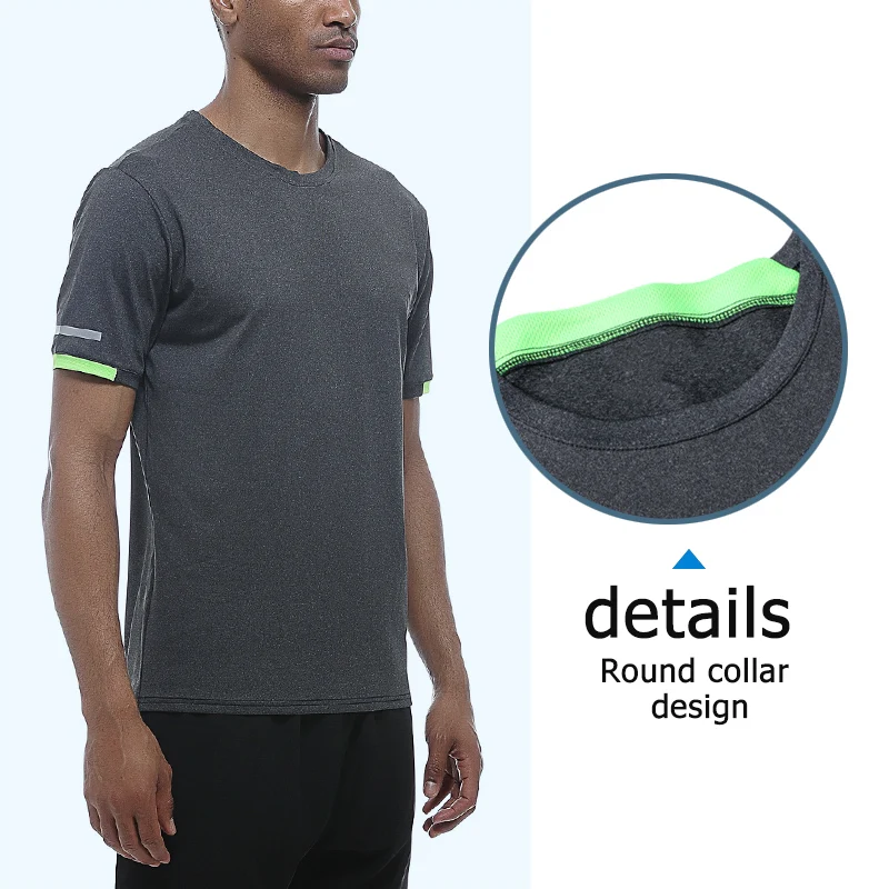 
Custom New Loose RunningT shirt Men Fitness Wear Training & Jogging T-shirt Wholesale Sportswear Tshirt Sport For Men 