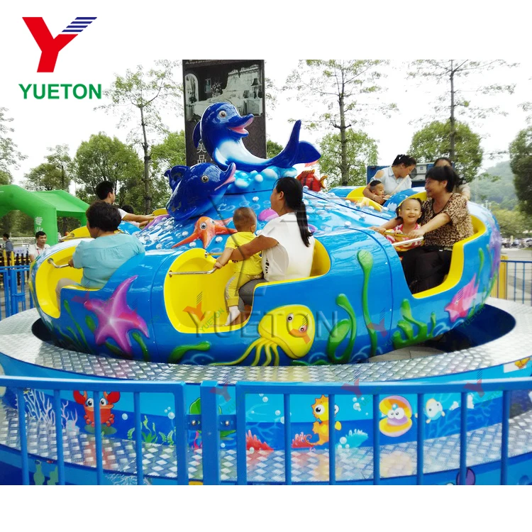 Funfair Amusement Ride Kids Indoor Games Equipment City Magic Ocean Turntable In Algeria