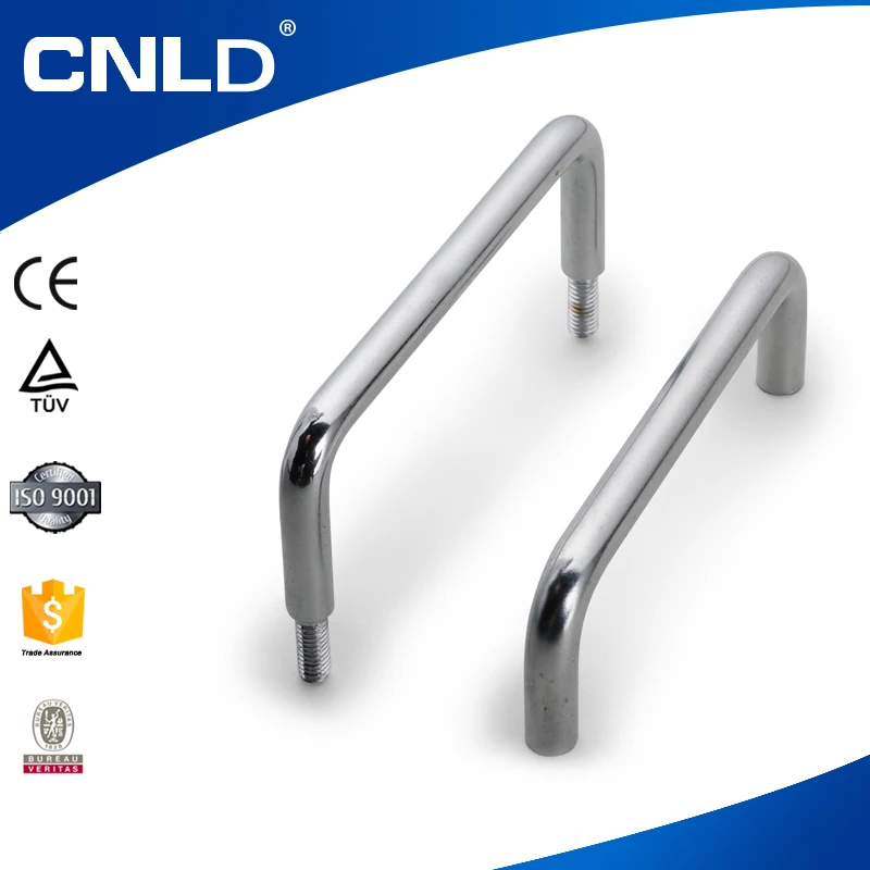 LS503 90/100/120/135/150mm Metal Furniture Folding Handle U Shape Cabinet Pull Folding Handles