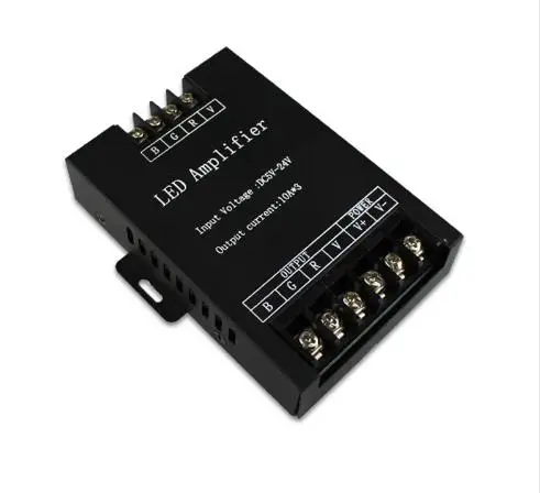 
DC5-24V 30A RGB LED Amplifier for Flexible LED Strip Power Repeater Console Controller 