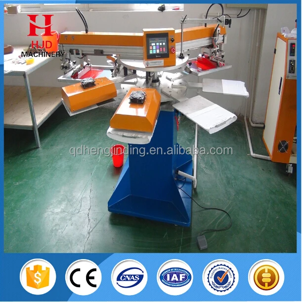 
Factory Supply Full Automatic Garment Rotary Silk Screen Printing Machine 