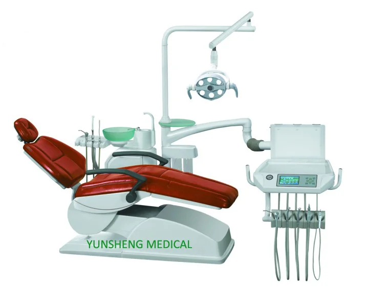 manufacturers china best price standerd size used dental chair for sale with led light