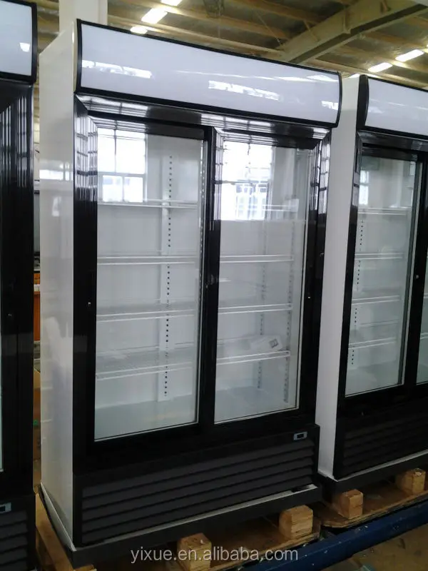 China Factory Industrial two door commercial refrigerator