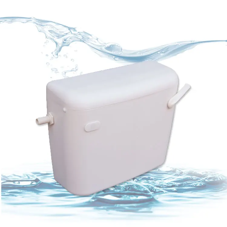 
Fashion bathroom fittings wall hung pp-plastic lower upper squat toilet water tank cistern with 6 L-9L flush volume 