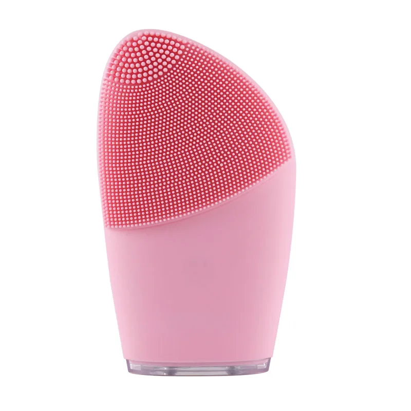 Silicone Facial Cleansing Brush Electric Sonic Face Scrubber Massager