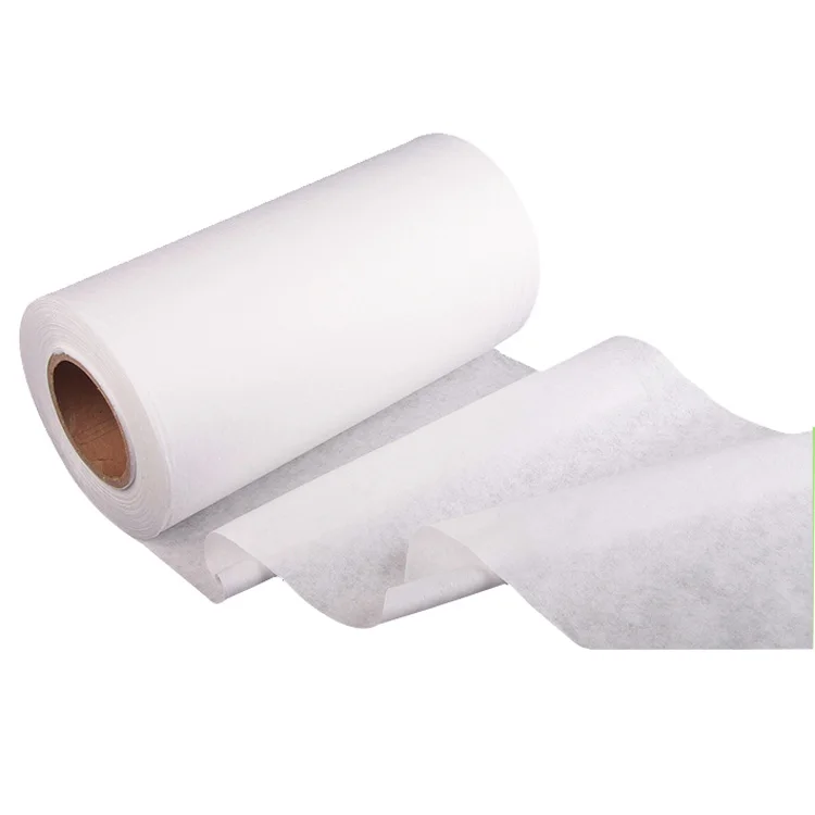 70% white spunalce fabric dot non woven fabric embossed