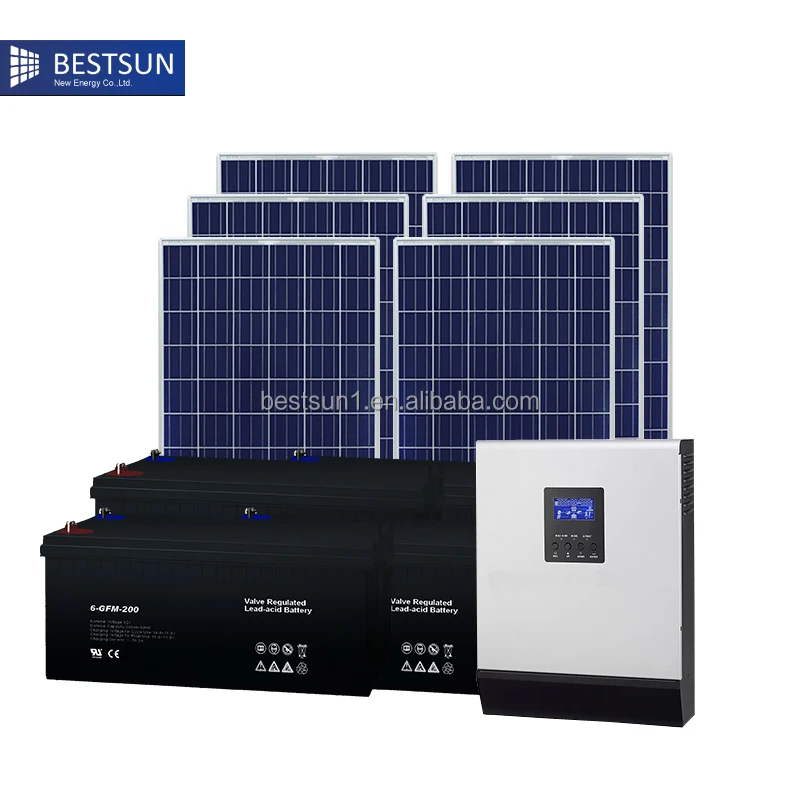 solar generator with the lithium-ion battery high quality 5000W BPS-5000M BESTSUN/solar energy price /omplete equipment