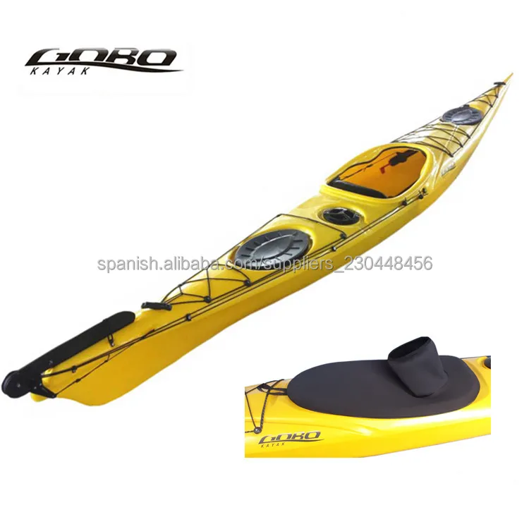 fastest plastic single person kayaking boat with oars