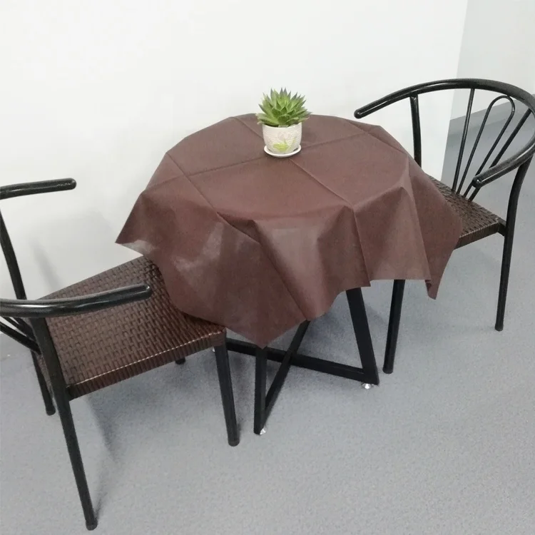 spunbond pp nonwoven restaurant tablecloth convenient recycle non-woven table cloth