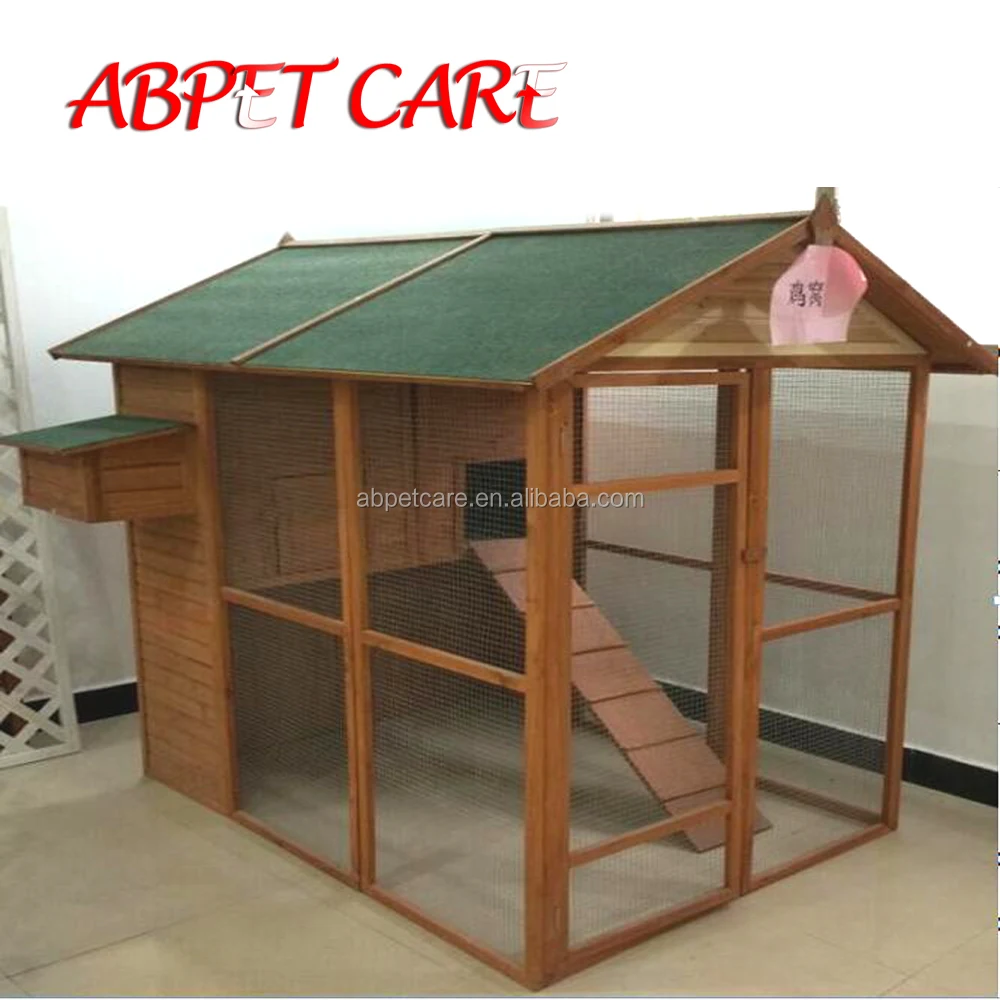 Cheap easy clean outdoor pet house chicken coop