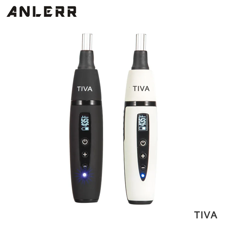 
100% Authentic Design Factory anlerr Tiva OLED non burning pencil vaporizer vapor/vape vaporizerfor dry herb vaping 