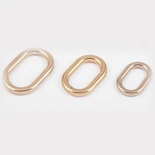 
Zinc Alloy Metal D Ring for Garment Bag and Shoes 
