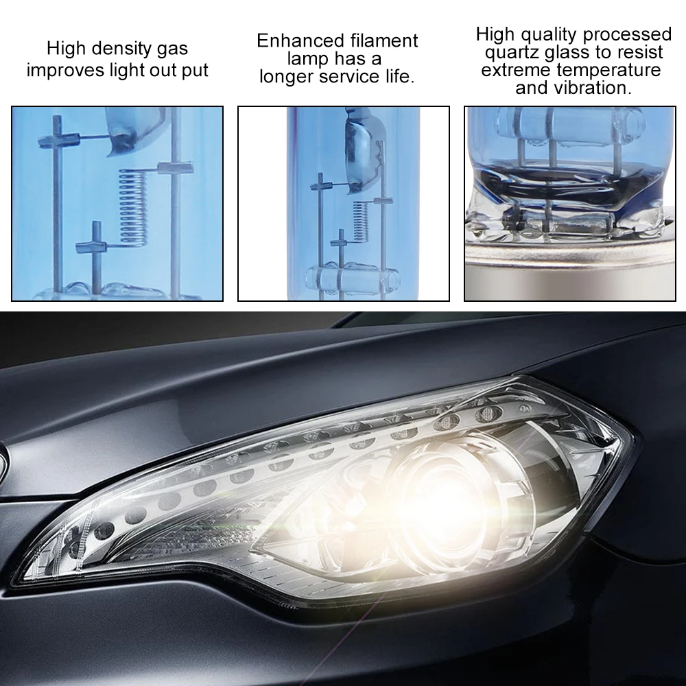 Cheap Replacement Car Auto Halogen Lamp 9005 H7 H4 Halogen Bulb