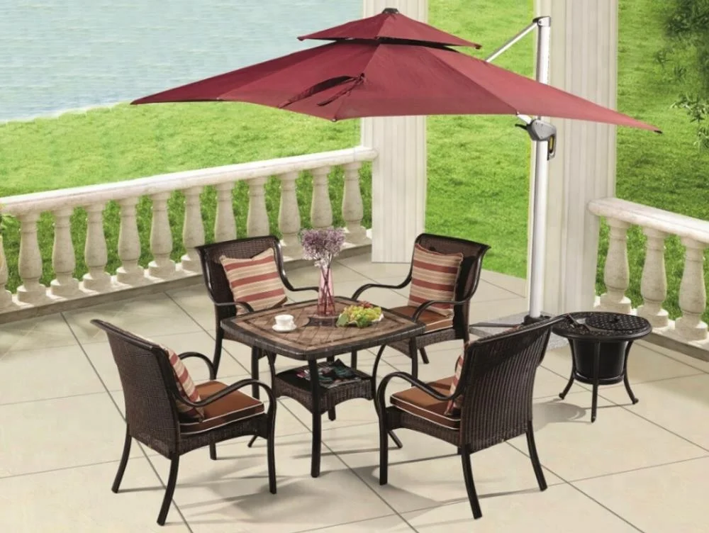 Royal Garden Patio Synthetic Rattan wicker Outdoor Chair granit Furniture
