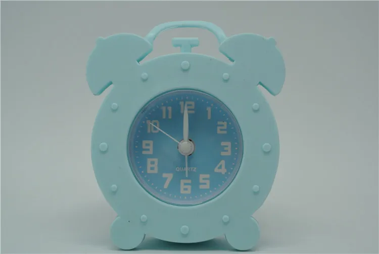 unbreakable silicone clock silent clock children alarm clock
