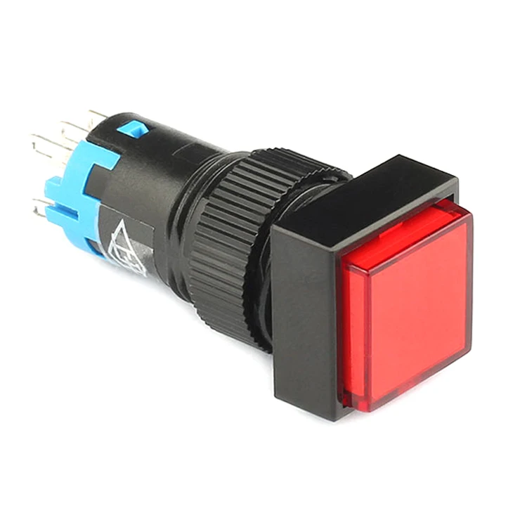 Led Push Button Switch Micro Tactile 10mm Red Illuminated