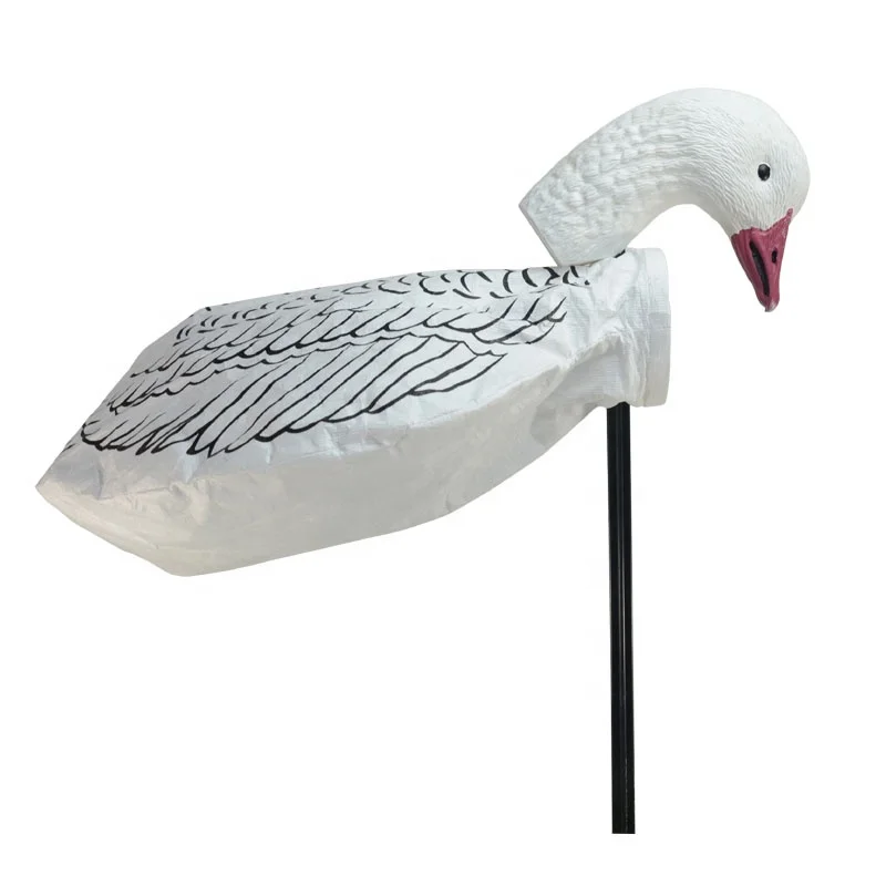 
Plastic Head Snow Goose Decoys For Hunting windsock snow goose decoy 