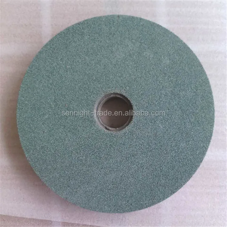 Factory Wholesale 6-Inch Bench Grinding Wheels Green Silicon Carbide GC 80 Grit for Surface Grinding