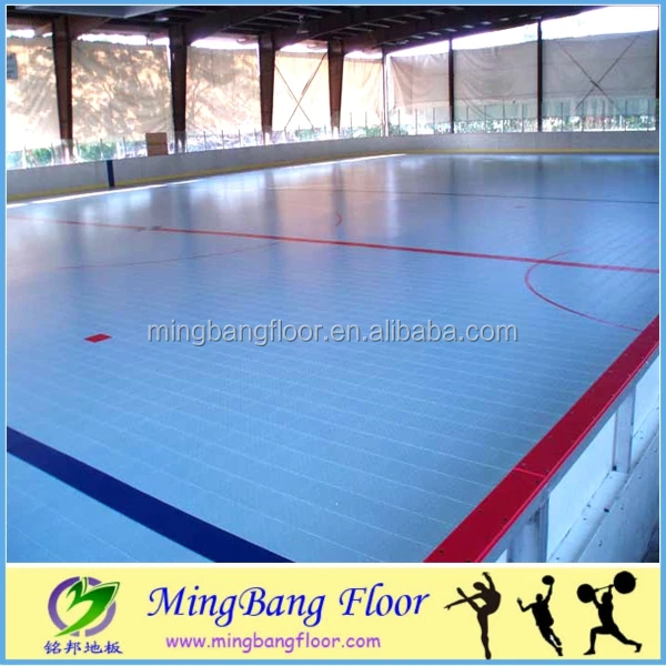 Modular Tiles Outdoor PP Interlocking Sports Floor for roller skating