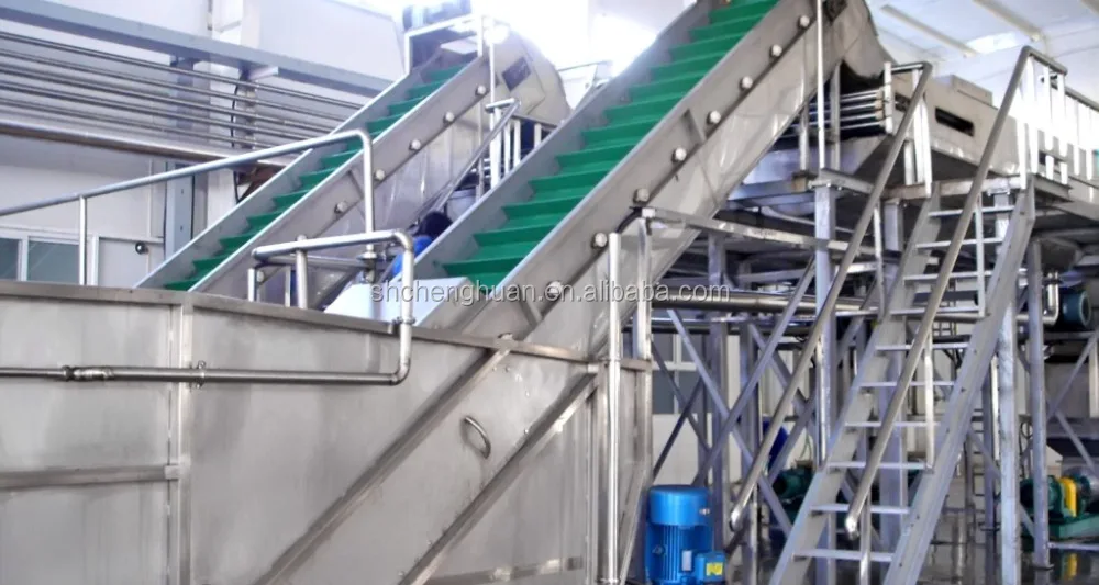 
Stainless steel clapboard elevator for fruit and vegetable 
