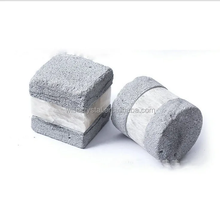 
Gypsum crystal crystal selenite lamp Mineral sandwich night light 