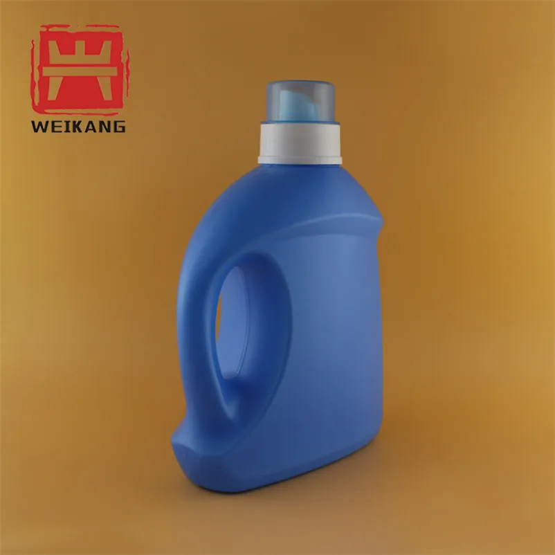 2L 3L 5L Customized Empty Liquid Laundry Detergent Packaging Container HDPE Plastic Liquid Laundry Detergent Bottle