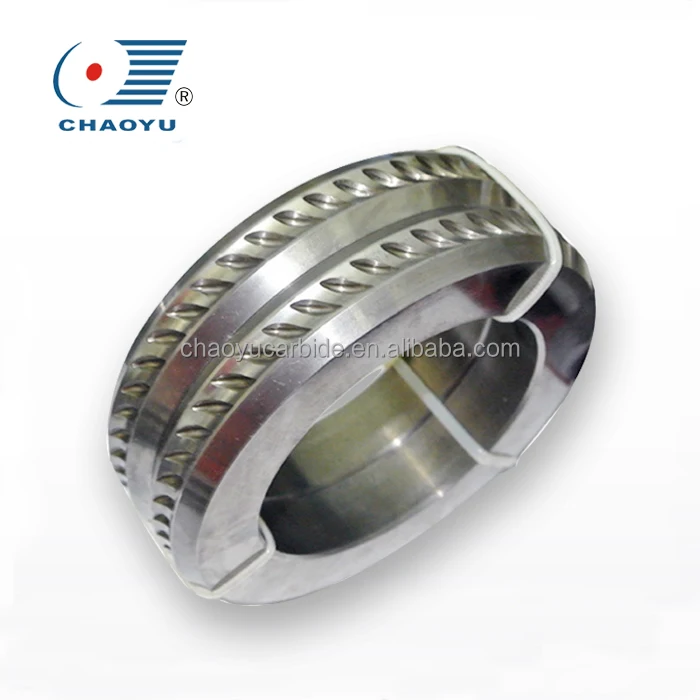 PR TC Roller Ring Zhuzhou tungsten carbide rolls for reinforcing steel wire plants