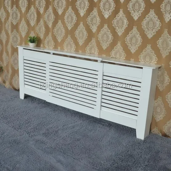
Natural White Painted Radiator Covers Wall Cabinet Wooden MDF Traditional Modern UK 