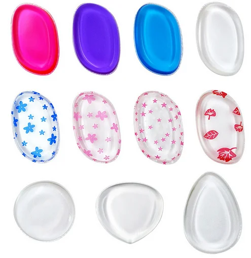FEIYAN Multi Colors Make Up Sponge Puff Soft Cleaner Silicone Makeup Sponge