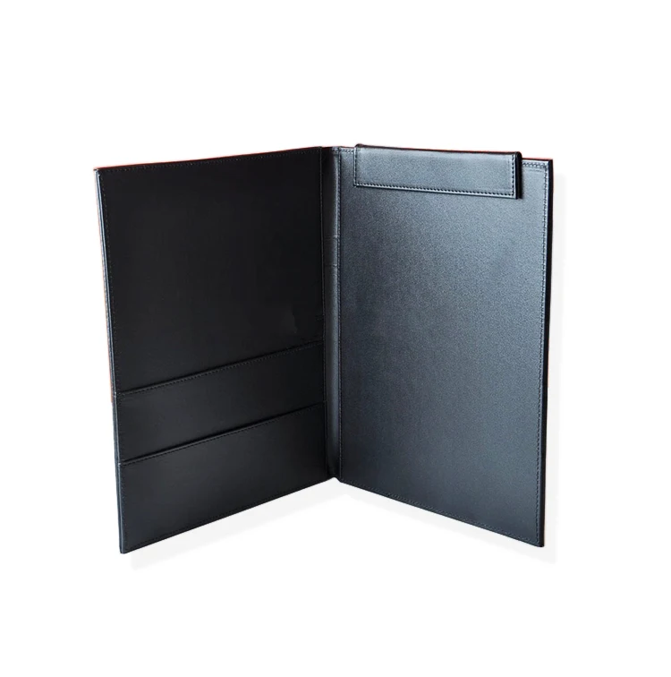A4 faux leather conference clip board contract signing board