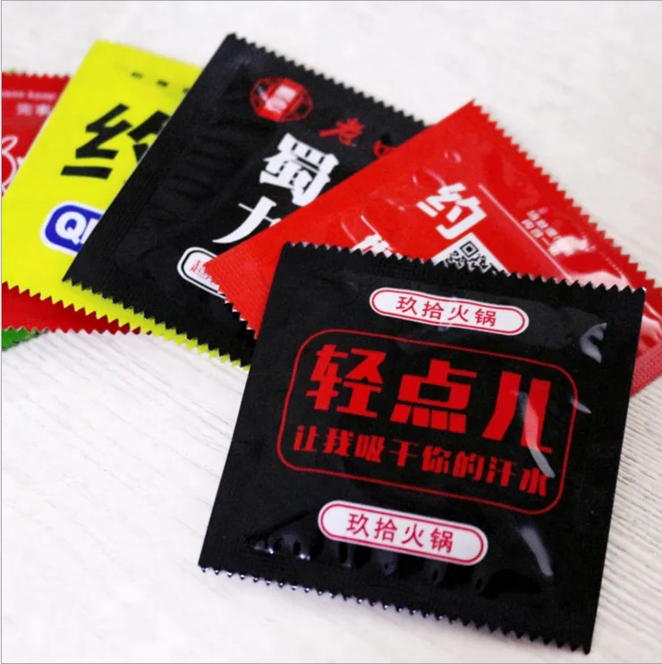 kfc restaurant single creative cheap wet wipes