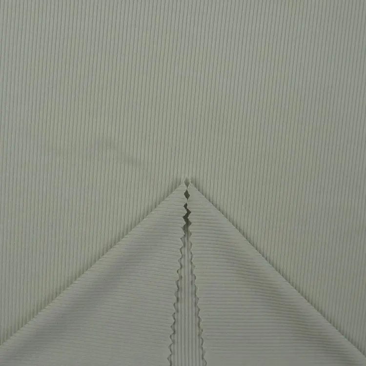 Textured polyamide elastane fabric rib knit fabric for lingerie bra