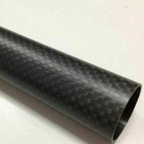 The 4PCS 3k 100% Full Carbon Fiber Circular Tube Twill Matte 500mm Length