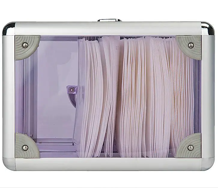 
80pieces Customized aluminum carrying storage box CD case 