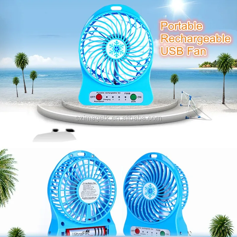 Горячие Продажи высокая производительность DC 5 В портативный мини-вентилятор, стенд перезаряжаемые вентилятор usb