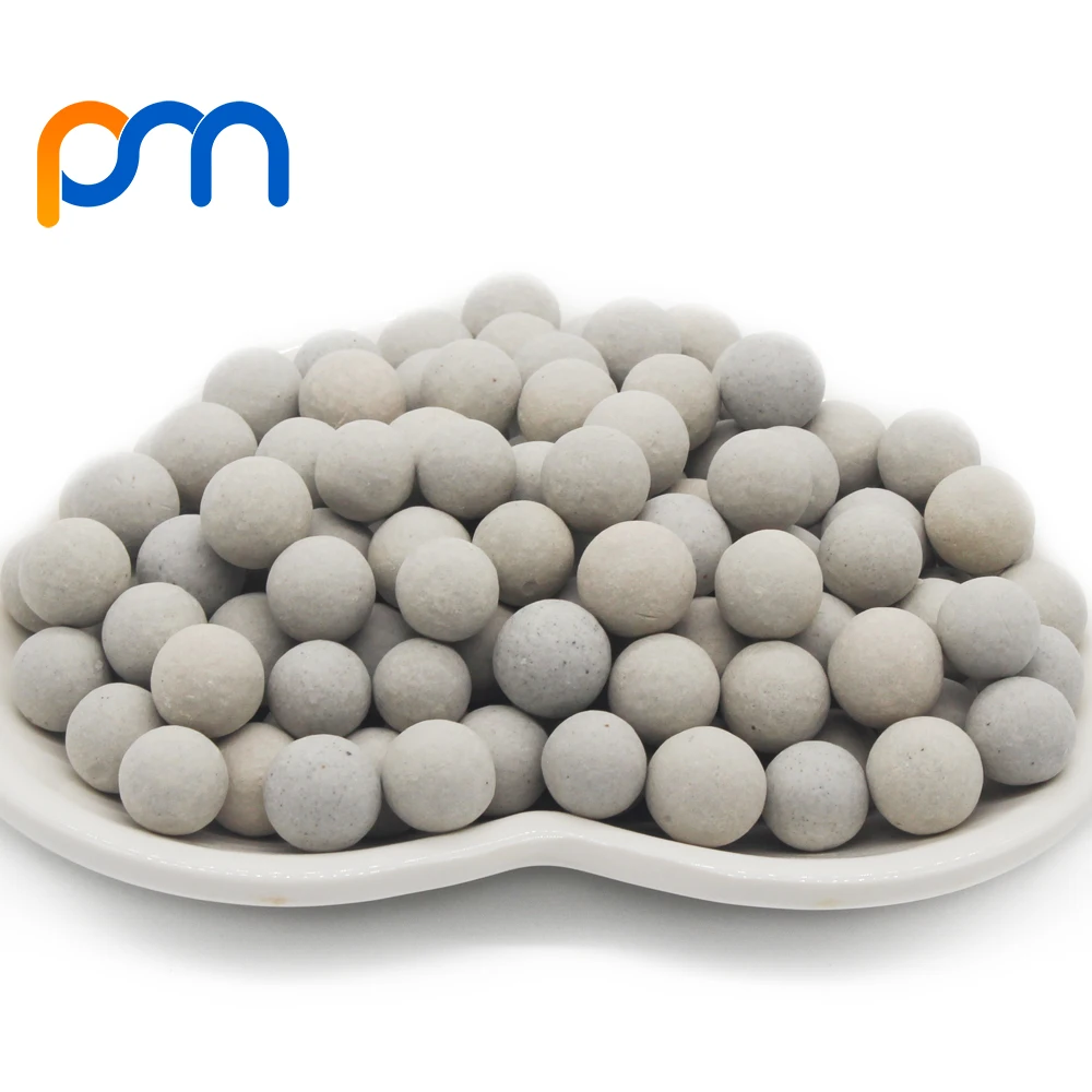 Small Size Catalyst Proppant Media 6mm Alumina Ceramic Balls