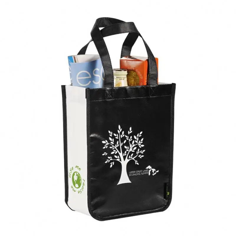 
Eco-Friendly Customized Promotional Non Woven Bag/Non woven Shopping Bag/lulu lemon Non-woven Tote Bag round corner tote bag 